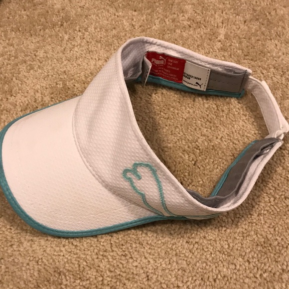 puma golf visor women's